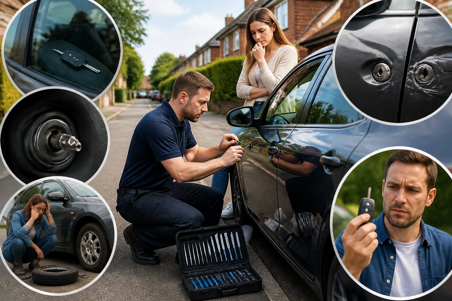 5 Situations Where Drivers in Kent Usually Need an Auto Locksmith